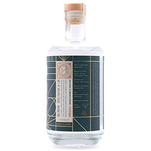 Monday Zero Alcohol Gin - A Non-Alcoholic Spirit For The Spirite Monday Zero Alcohol Gin - A Non-Alcoholic Spirit For The Spirite