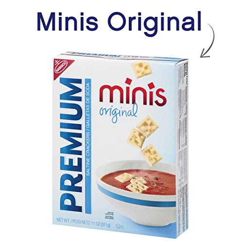 Premium Original Mini Saltine Crackers, 11 Oz