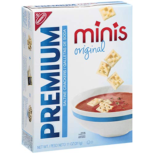 Premium Original Mini Saltine Crackers, 11 Oz
