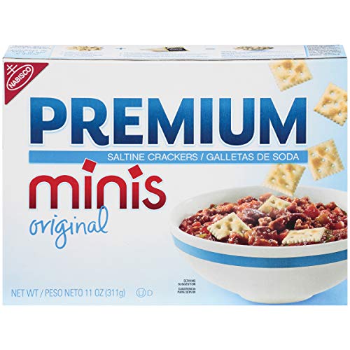 Premium Original Mini Saltine Crackers, 11 Oz