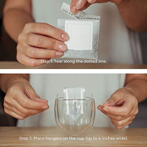 Mondo Single-Serve Pour Over Coffee Dripper, Medium Roast, 100%