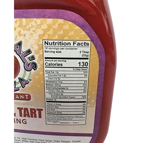 Monicals Sweet &Amp; Tart Dressing Monicals Sweet &Amp; Tart Dressing