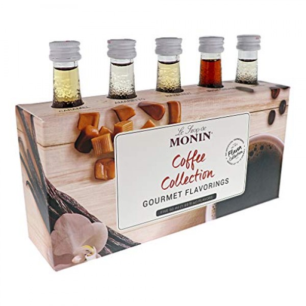 Monin - 5 Flavor Gourmet Coffee Collection