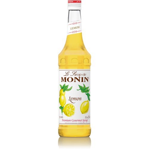 Monin Lemon Syrup 750Ml 25.4Oz
