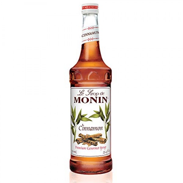 Monin - Cinnamon Syrup, Sweet and Spicy Taste of Cinnamon, Versa...
