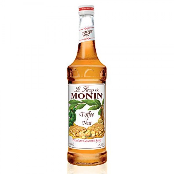 Monin - Toffee Nut Syrup, Bold and Buttery, Great for Coffee and...
