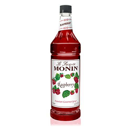 Monin - Raspberry Syrup, Sweet And Tart, Great For Cocktails And