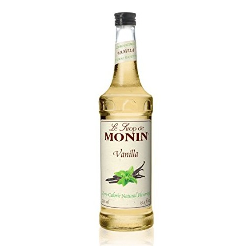 Monin Vanilla Zero Calorie Natural Flavoring, 750 Ml Bottle