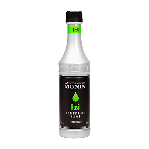 Monin Basil Flavor Concentrate 375Ml Bottle