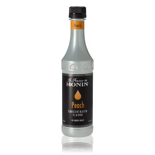 Monin Peach Flavor Concentrate 375Ml Bottle