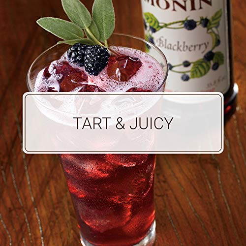 Monin - Blackberry Syrup, Soft And Succulent, Great For Cocktail