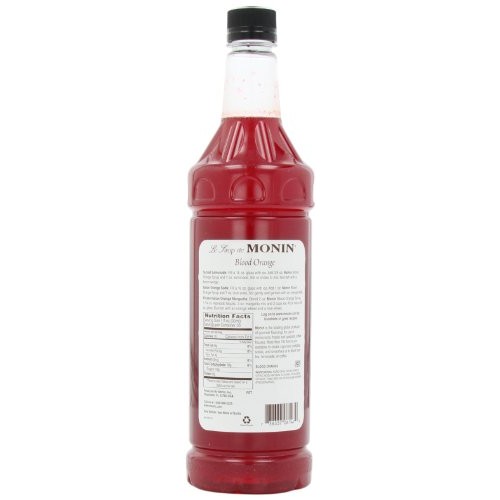 Monin Blood Orange, 48-Ounce Packages Pack Of 4