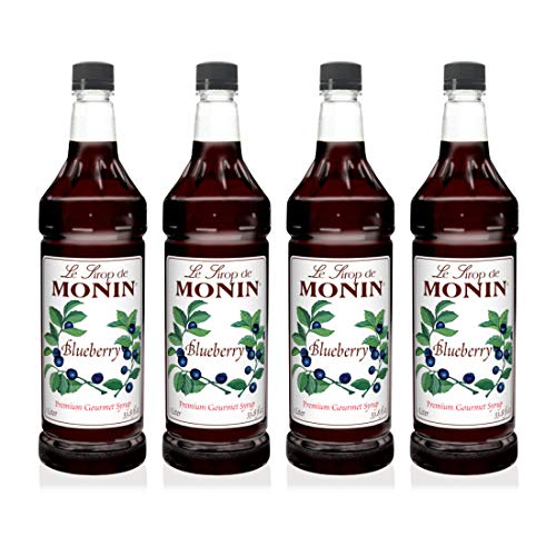 Monin - Blueberry Syrup, Mildly Sweet &Amp; Tart Blueberry Flavor, G