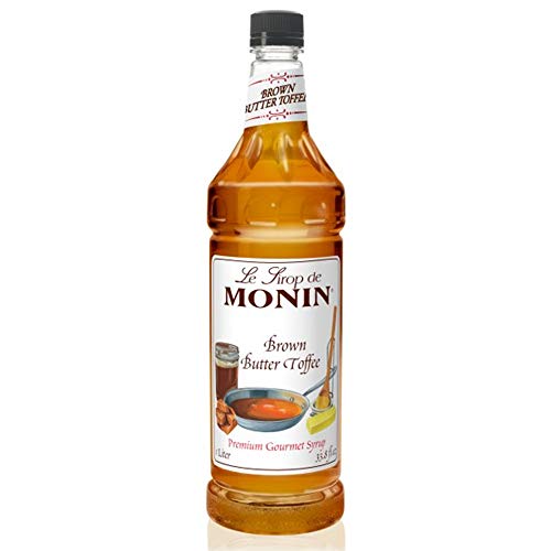 Monin - Brown Butter Toffee Syrup, Buttery-Smooth Flavor With Ri