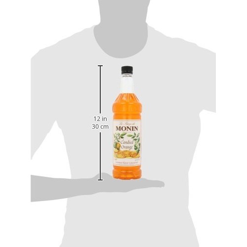 Monin Candied Orange, 48-Ounce Packages Pack Of 4