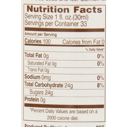 Monin Candied Orange, 48-Ounce Packages Pack Of 4