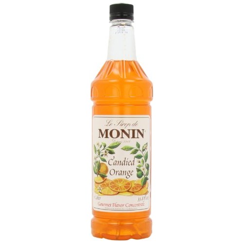 Monin Candied Orange, 48-Ounce Packages Pack Of 4