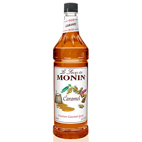 Monin - Caramel Syrup, Rich And Buttery, Great For Desserts, Cof