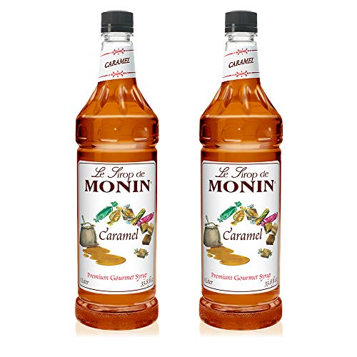 Monin - Caramel Syrup, Rich And Buttery, Great For Desserts, Cof