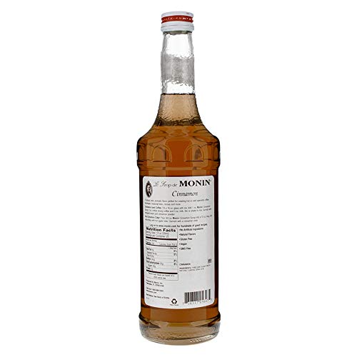 Monin - Cinnamon Syrup, Sweet And Spicy Taste Of Cinnamon, Versa