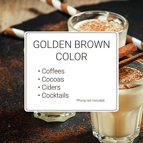 Monin - Cinnamon Syrup, Sweet And Spicy Taste Of Cinnamon, Versa