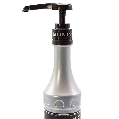 Monin - Concentrated Syrup Pump - For 375 Ml Bottle - Black