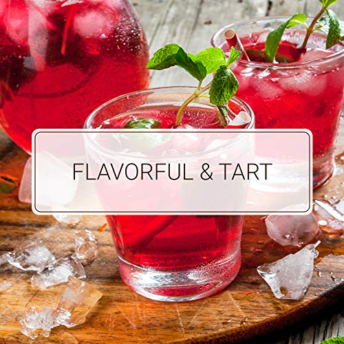 Monin - Cranberry Syrup, Tangy And Sweet Berry Flavor, Natural F