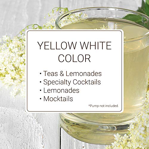 Monin - Elderflower Syrup, Delicate Scent With Floral Sweetness,