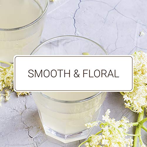 Monin - Elderflower Syrup, Delicate Scent With Floral Sweetness,