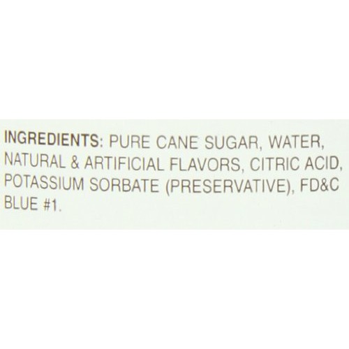 Monin Flavored Syrup, Blue Cotton Candy, 33.8 Fl Oz Pack Of 4