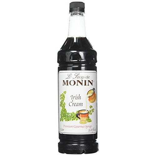 Monin Flavored Syrup, Irish Cream, 33.8-Ounce Plastic Bottle 1