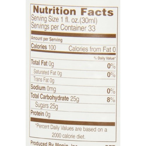 Monin Flavored Syrup, Red Passion Fruit, 33.8-Ounce Plastic Bott