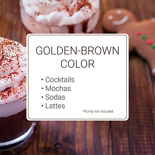 Monin - Gingerbread Syrup, Hint Of Nutmeg And Cinnamon, Natural