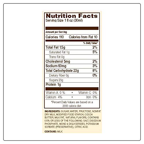 Monin - Gourmet White Chocolate Sauce, Creamy And Buttery, Great