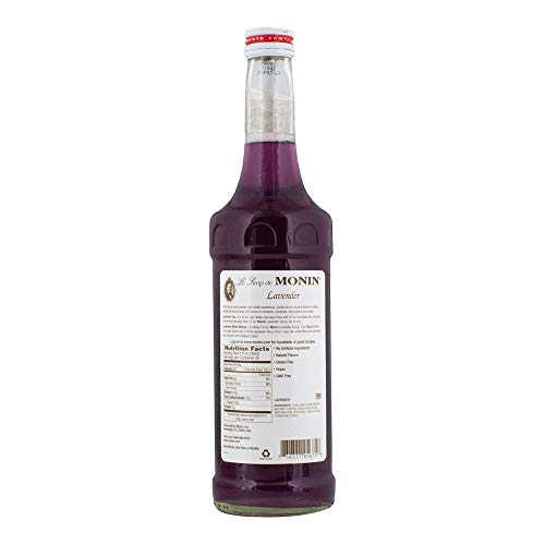 Monin - Lavender Syrup, Aromatic And Floral, Natural Flavors, Gr