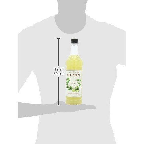 Monin Lime, 48-Ounce Packages Pack Of 4