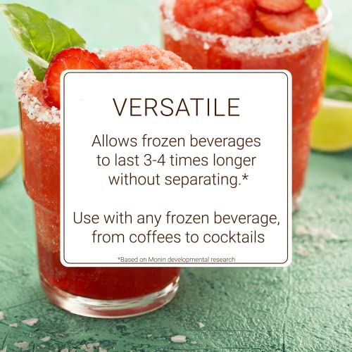 Monin - Neutral Beverage Base w/ Monin BPA-Free Pump, Unflavored...