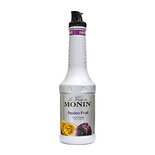 Monin Passion Fruit Puree 1 L 33.8 Fluid Ounces - Pack Of 4