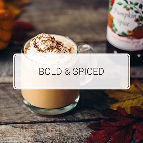 Monin - Pumpkin Spice Syrup, Hints Of Nutmeg And Cinnamon, Natur