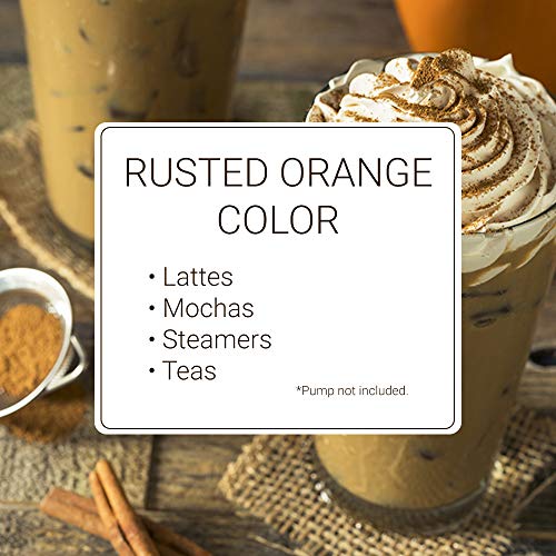 Monin - Pumpkin Spice Syrup, Hints Of Nutmeg And Cinnamon, Natur