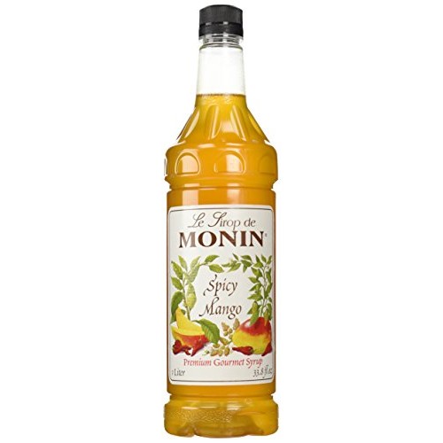 Monin Spicy Mango Mixer, 1 Liter