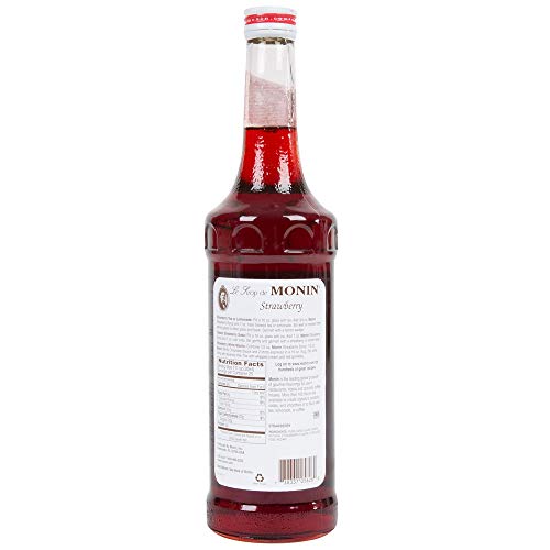 Monin Strawberry Syrup 750Ml 25.4Oz