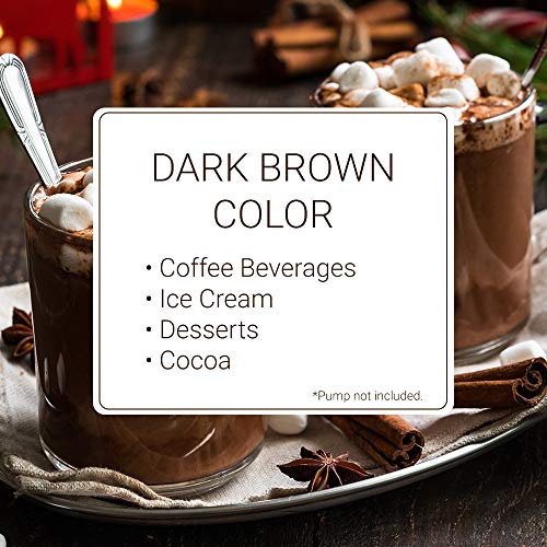 Monin - Sugar Free Dark Chocolate Sauce, Velvety And Rich, Great