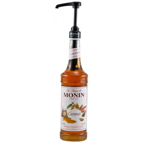 Monin Syrup Pump For 750Ml Glass Bottles - Black