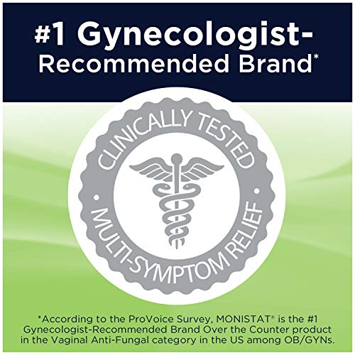 Monistat 3-Day Yeast Infection Treatment Suppositories + Itch Re
