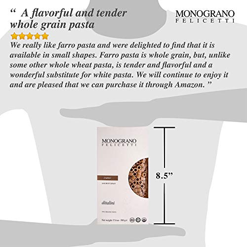 Monograno Felicetti - Ditalini Farro Ancient Grain 100% Organic