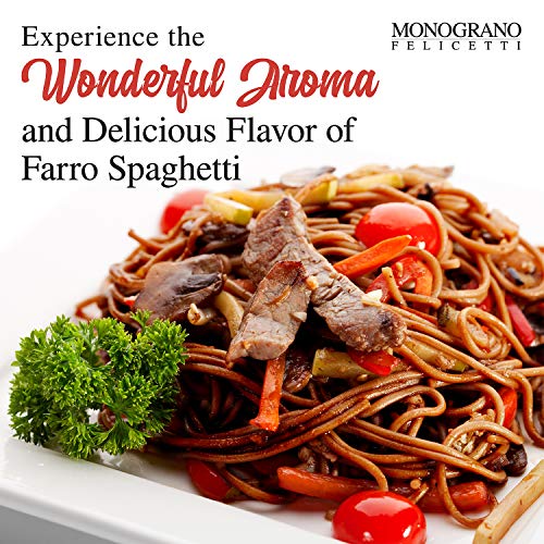 Monograno Felicetti Italian Organic Spaghetti Pasta Made With Fa