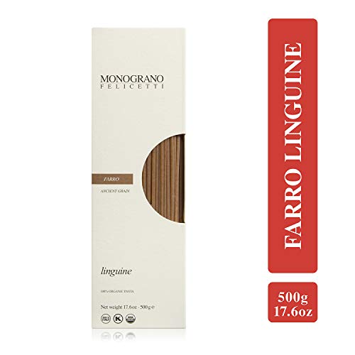 Organic Farro Linguine Pasta By Selezioni Monograno Pasta By Fel