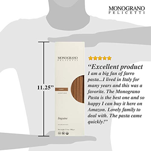 Organic Farro Linguine Pasta By Selezioni Monograno Pasta By Fel