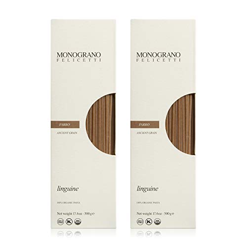 Organic Farro Linguine Selezioni Monograno Pasta By Felicetti -